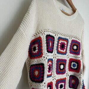 Sadie & Sage Crochet Sweater | Women's XS/S